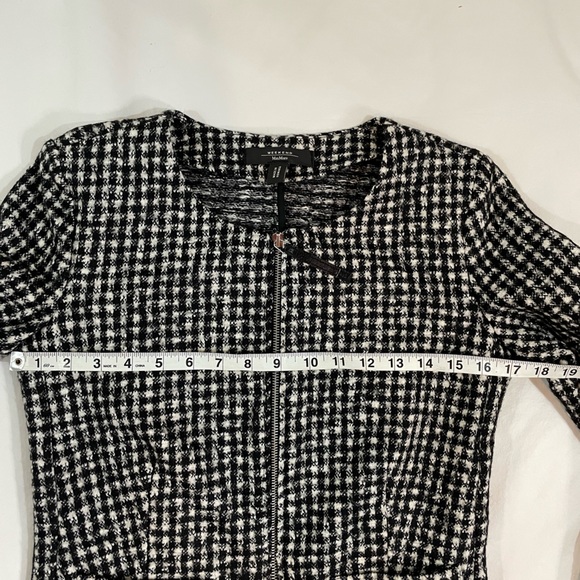 Weekend MaxMara Black and White Checkered Jacket - Picture 5 of 7